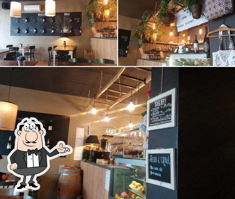 Gli interni di Al Carûl Ciòc Udine