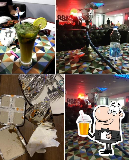 Enjoy a drink at CAFE BYTES