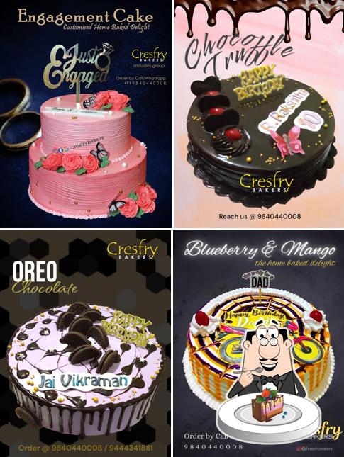 Chocolate cake at Cresfry Bakers