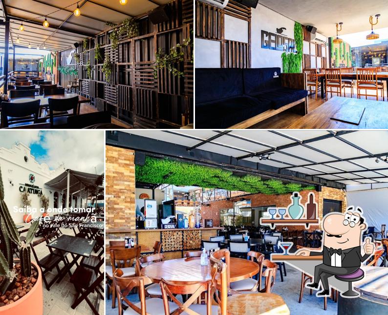 Veja imagens do interior do Gelo E Sal Steakhouse