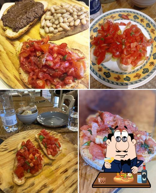 Bruschette al LA BOTTEGA DI VIA MAGGIO "OSTERIA IN BOTTEGA"