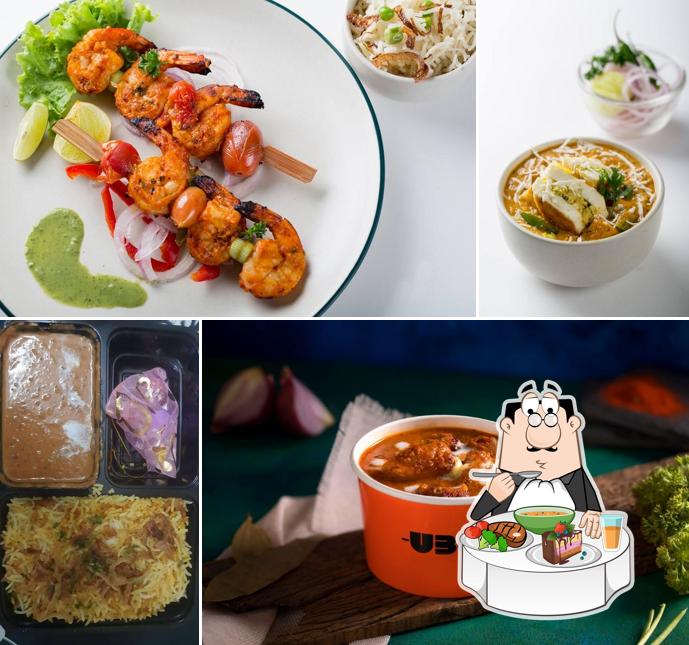 Hot and sour soup at UBQ-Meals,Thali & Bowls