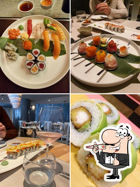 Prova le varie opzioni di sushi