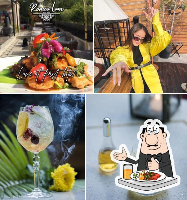 Food at Romeo Lane Defence Colony