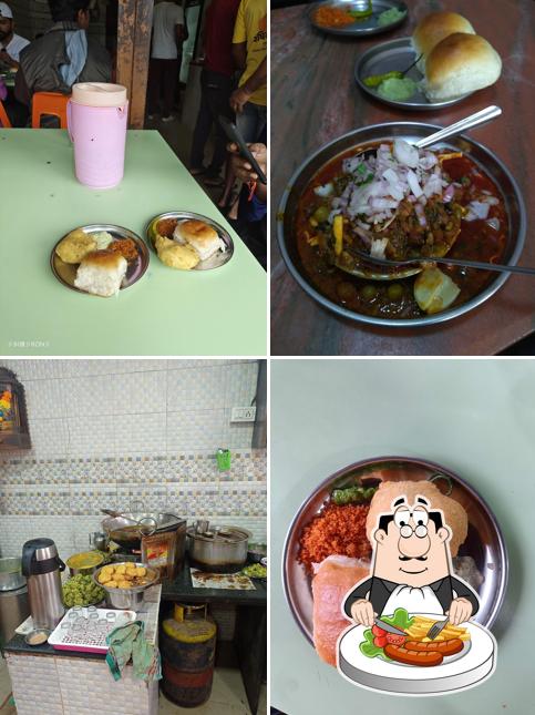 Vada pav at Santosh vada pav