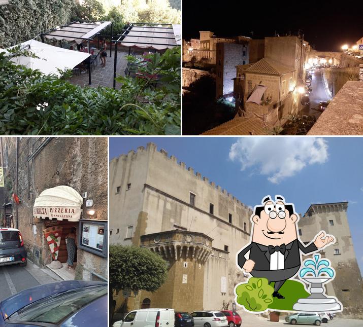 Gli esterni di Pizzeria La Terrazza in campagna