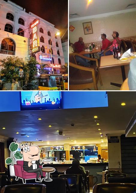 Among various things one can find interior and exterior at 70mm Bar