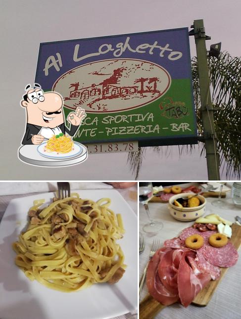 Spaghetti alla carbonara al Al Laghetto