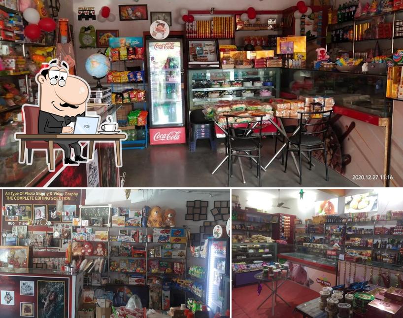 The interior of Bakers Point