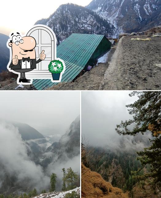 Check out how Magical tribe cafe malana looks outside