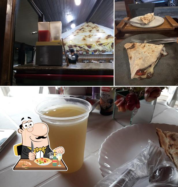 Comida em Crepe Crocante