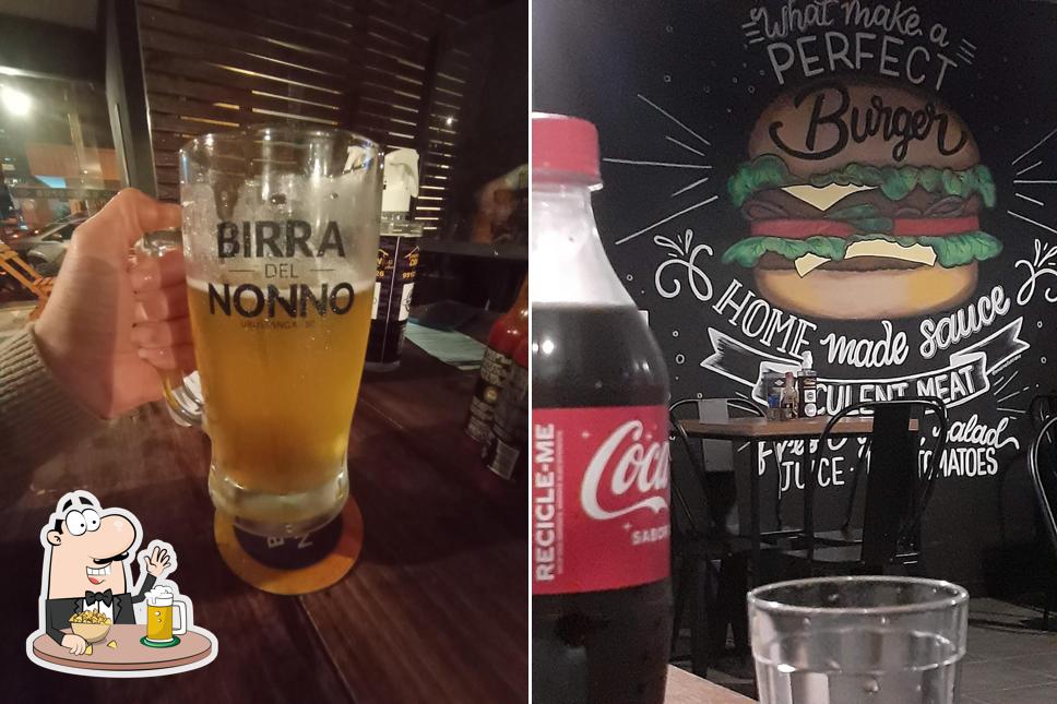 Hambúrgueria e petiscaria Beef na Brasa fornece uma seleção de cervejas