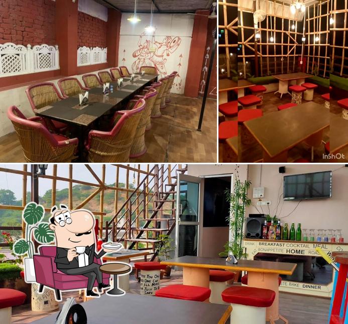 The interior of Hugs & Mugs Cafe ( by KRYSTAL )