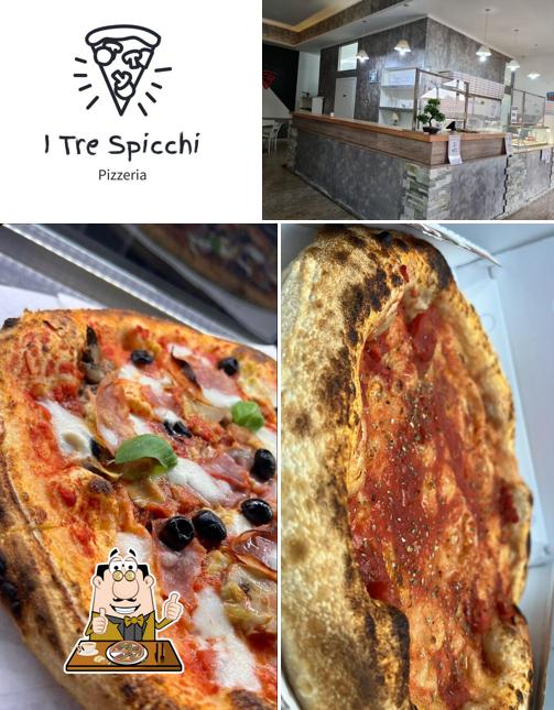 A I Tre Spicchi, puoi provare una bella pizza