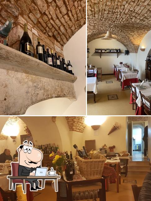 Dai un'occhiata agli interni di La Tana