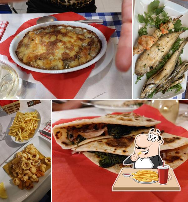 Patatine fritte al Locanda dei Casta (Mare)