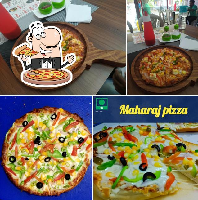 Order various types of pizza