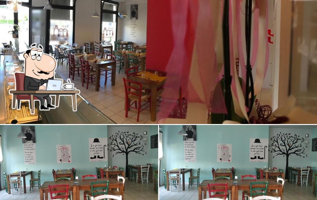 Gli interni di Alle Scuderie