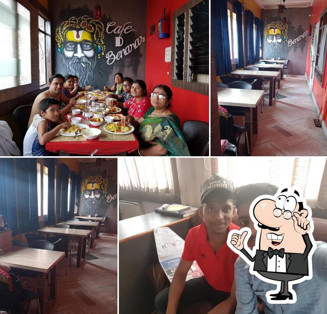 The interior of Cafe D Benaras