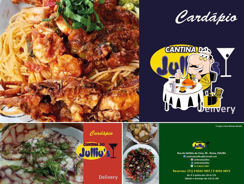 Platos en Cantina do Julliu's