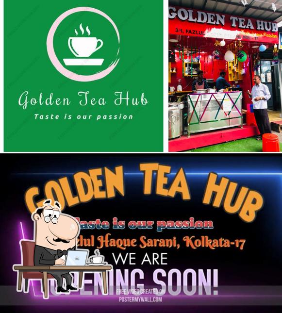 Check out how Golden Tea Hub looks inside