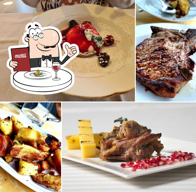 Cibo al Trattoria Alla Porchetta