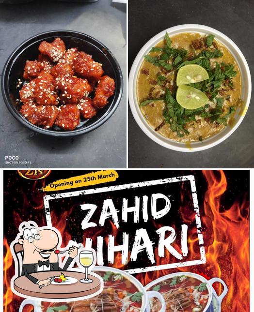 Food at Zahid Nihari