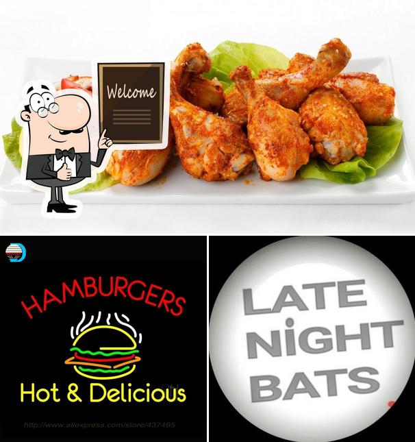 Here's a pic of late night bats