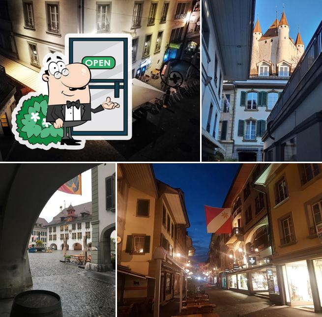 Guarda l'area esterna di Schwert