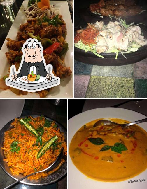Food at The Jungle Cafe