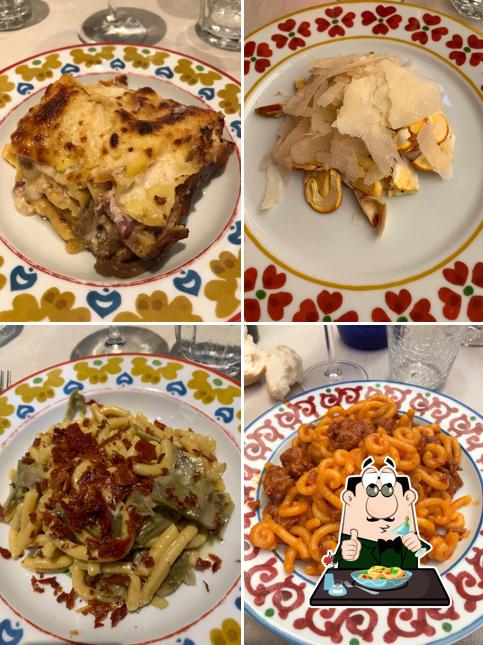 Cibo al Trattoria Bertozzi
