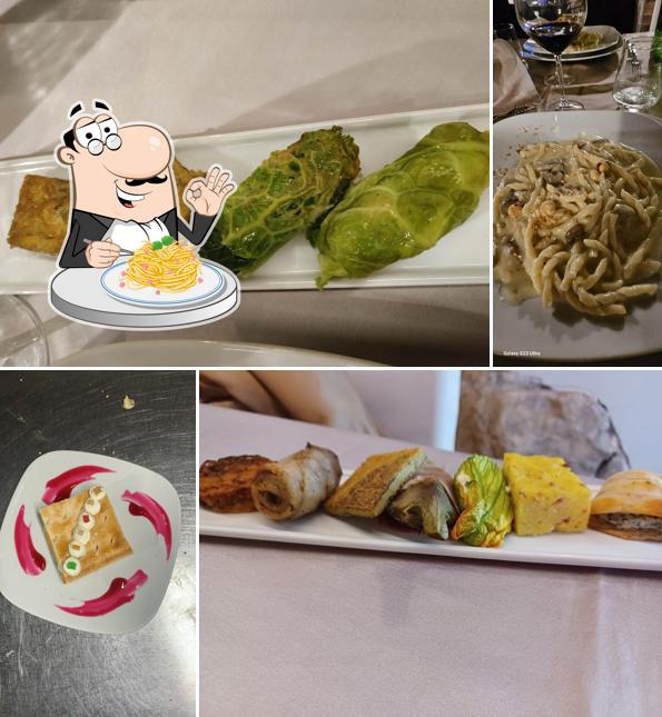 Spaghetti alla carbonara al Hostaria de Sancti Martini