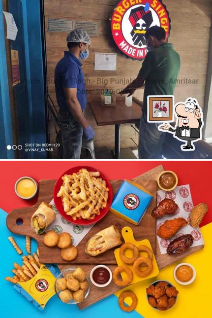 The interior of Burger Singh - Big Punjabi Burgers