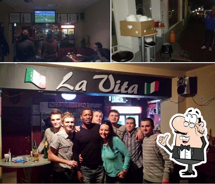 Gli interni di Caffe bar La Vita