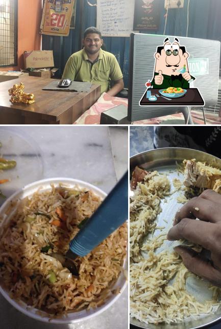 The photo of food and interior at Devi "chicken" pakodi and Biryani centre