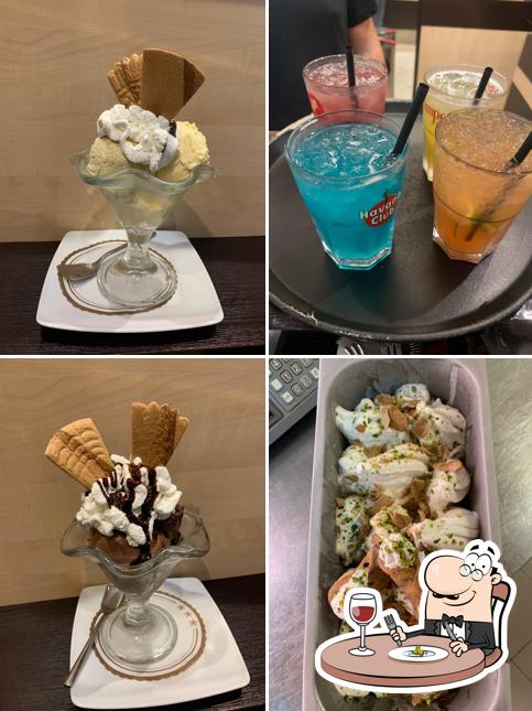 Cibo al Avant Garde cafè Gelateria