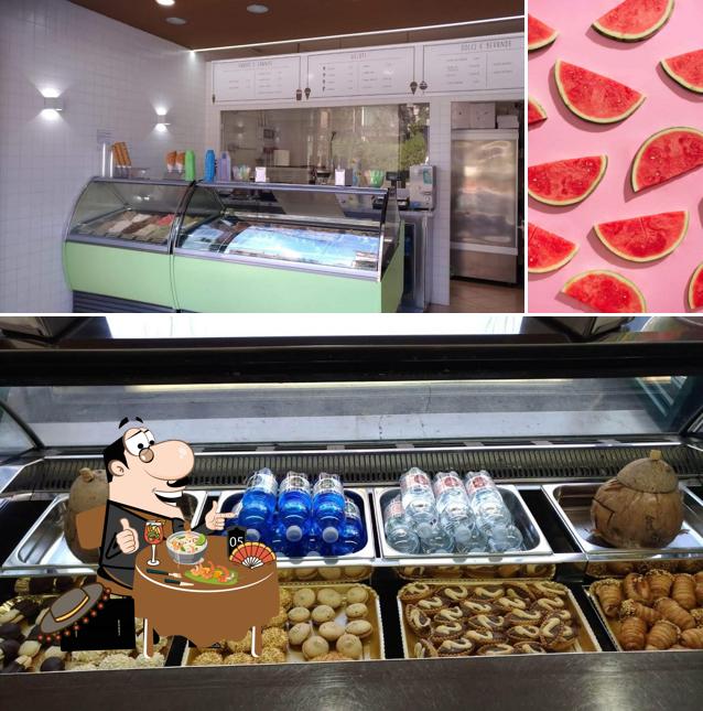 Cibo al Gelateria Vaniglia