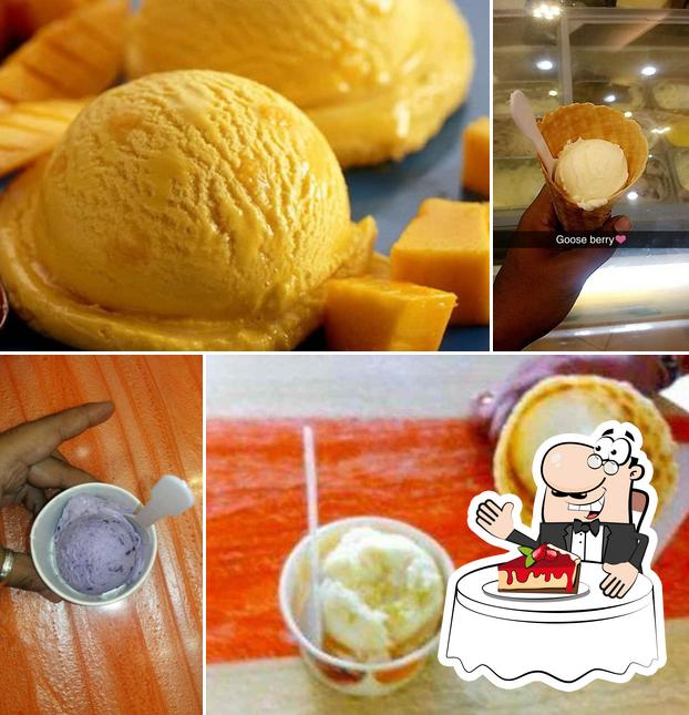 Try out the sweet dishes