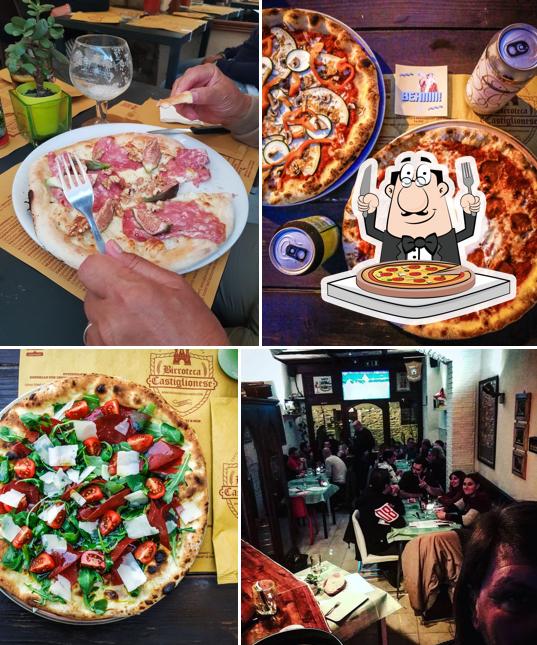 Scegli una pizza a Birroteca Castiglionese