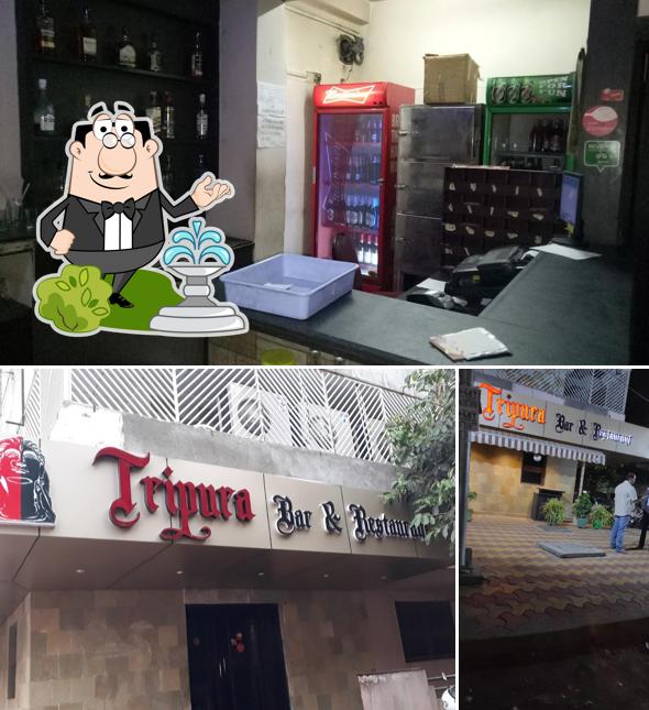 The exterior of Tripura Bar & Restaurant