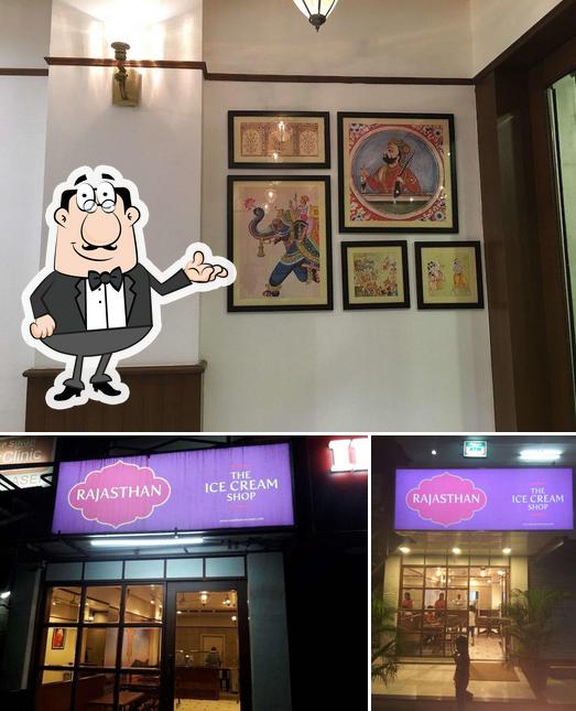 This is the photo showing interior and exterior at Rajasthan Ice-Cream
