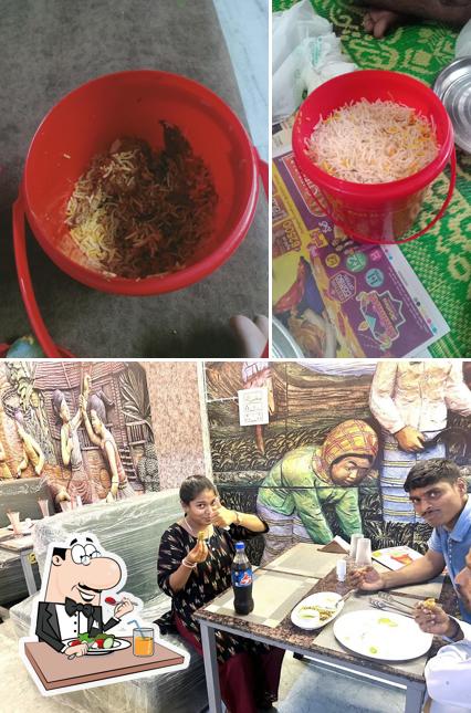 The restaurant's food and beverage