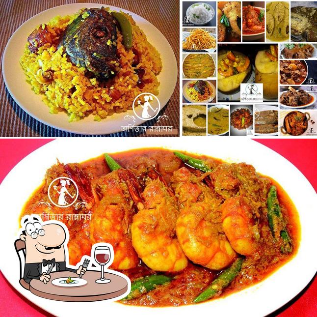 Food at Arpitar Rannaghor অর্পিতার রান্নাঘর