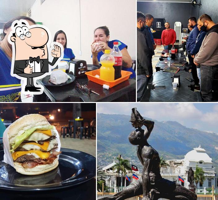 Black burger
