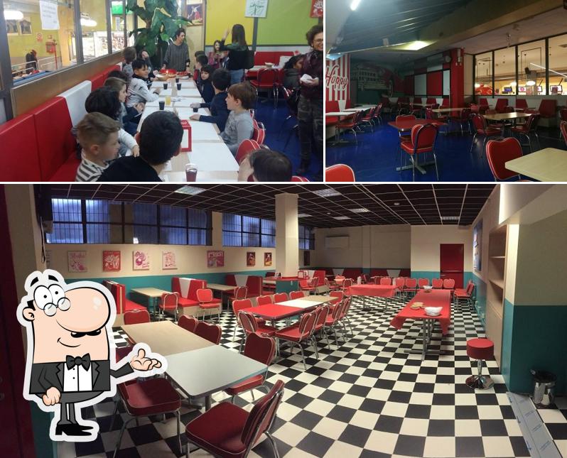 Gli interni di Bowling dei fiori