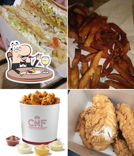 Platti al CNF restaurant Chick•n•Fries - Fano