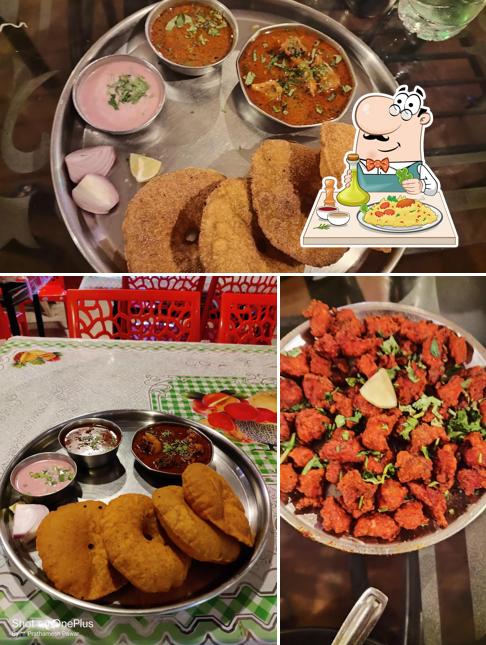 Food at Hotel Shinde mala