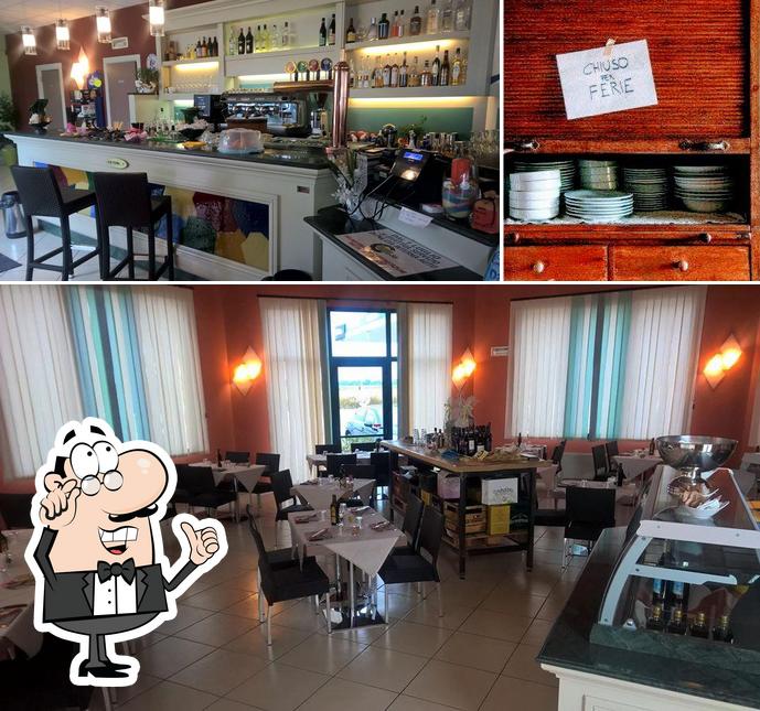 Gli interni di Km35 Pizzeria Bergantino
