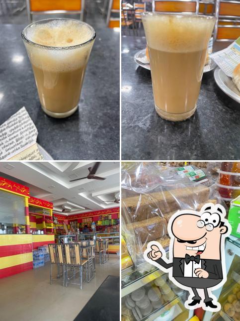 The interior of Kms bakery