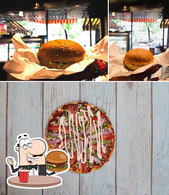 Try out a burger at Muffinos